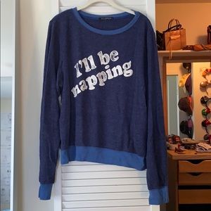 Wildfox I’ll Be Napping beach sweatshirt